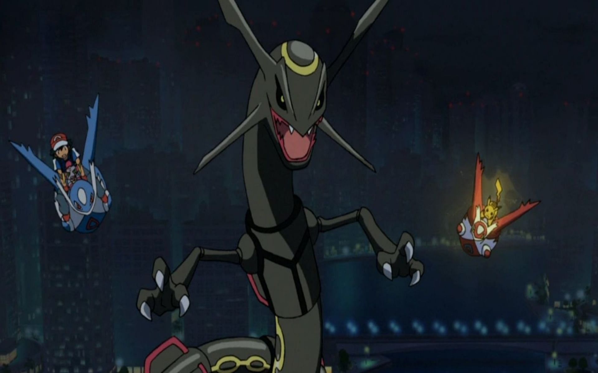 Rayquaza is one of the strongest Dragon-type attackers out there (Image via The Pokemon Company)