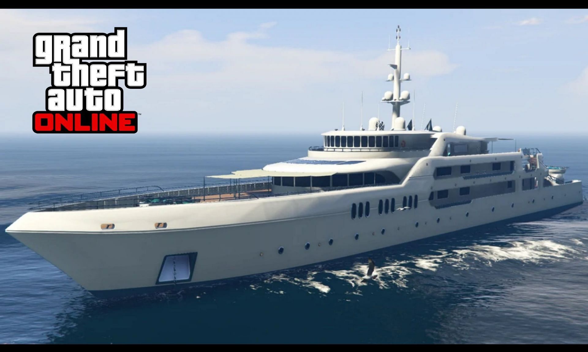 Here is the Orion Yacht from GTA Online (Image via Sportskeeda)