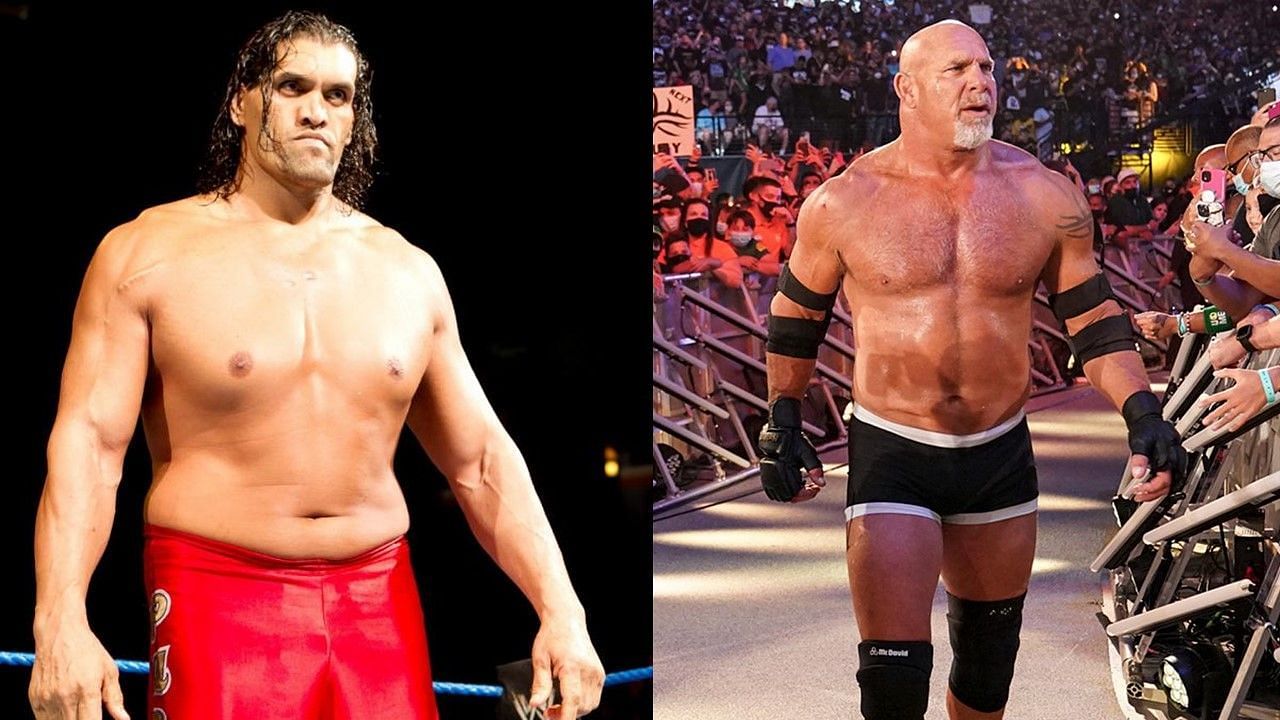 WWE Hall of Famers The Great Khali and Goldberg apart from wrestling, have laced their acting boots up.