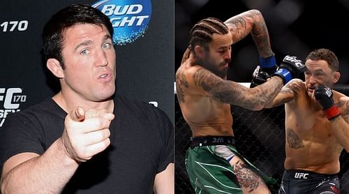 Chael Sonnen (left), 'Chito' Vera vs. Frankie Edgar at UFC 268 (right)