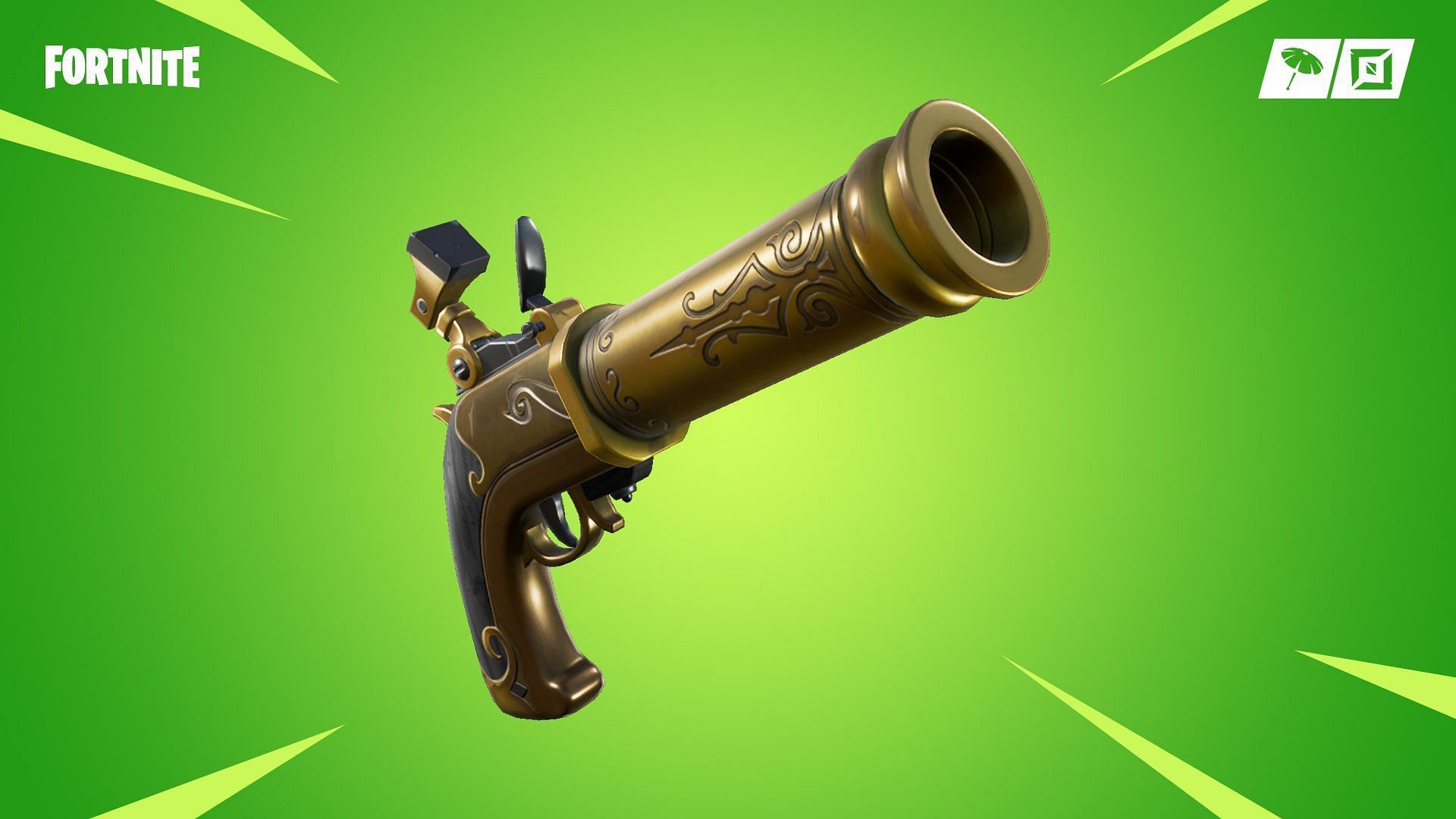 You can now find the Flint Knock Pistol in Fortnite Season 8 matches (Image via Epic Games)