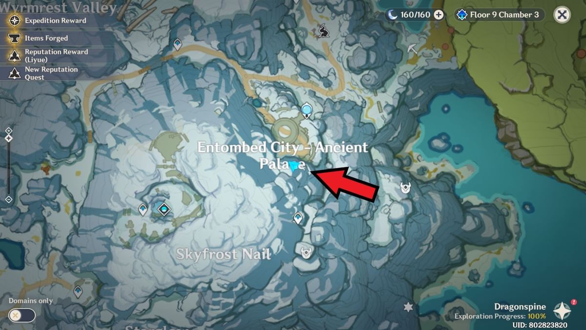 A Land Entombed Genshin Impact quest Complete walkthrough