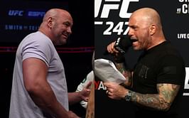 "It all starts with Rogan" - Dana White talks about the success of UFC's broadcast team comprising Joe Rogan, Daniel Cormier and Jon Anik