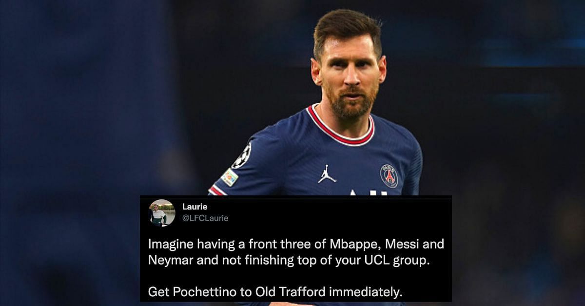 Lionel Messi was heavily criticised on Twitter.