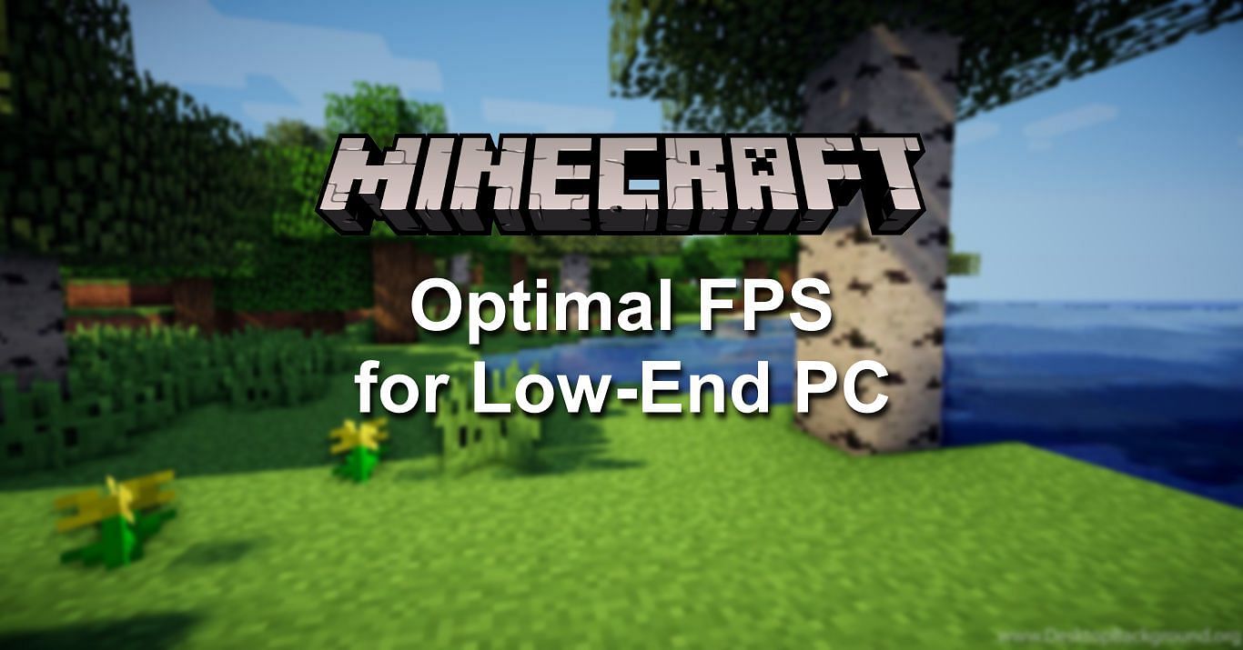 Minecraft with optimal FPS on a low-end PC (Image via Sportskeeda)