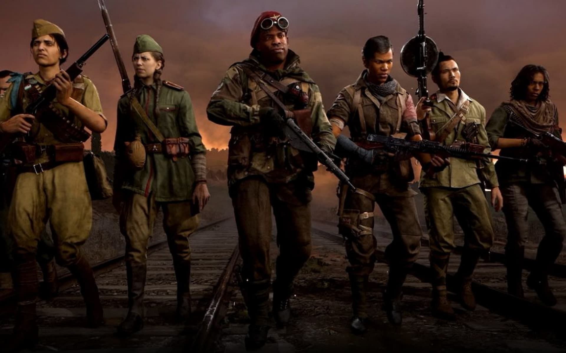 Operators in Call of Duty: Vanguard (Image via Activision)