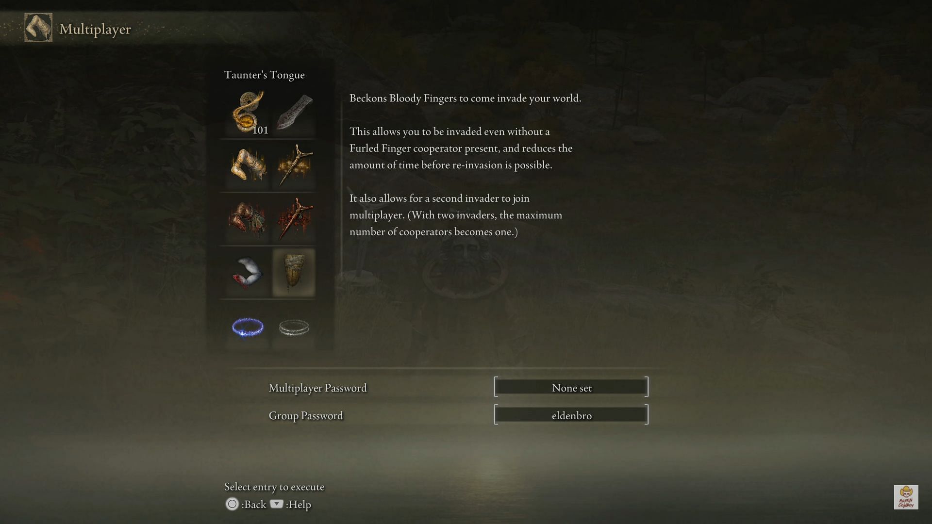 Players cannot invade in Elden Ring unless someone uses the Taunter&#039;s Tongue or is in co-op (Image via FightinCowboy)
