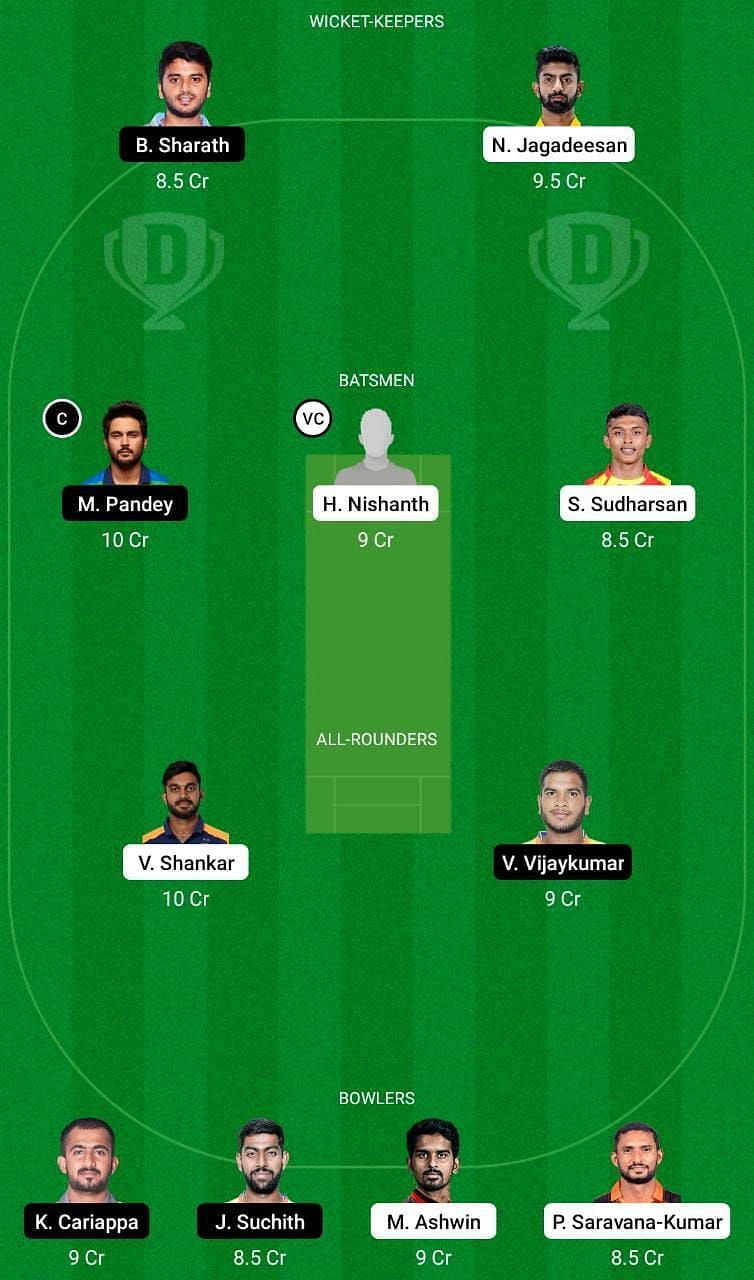 TN vs KAR Dream11 Fantasy Tip #2