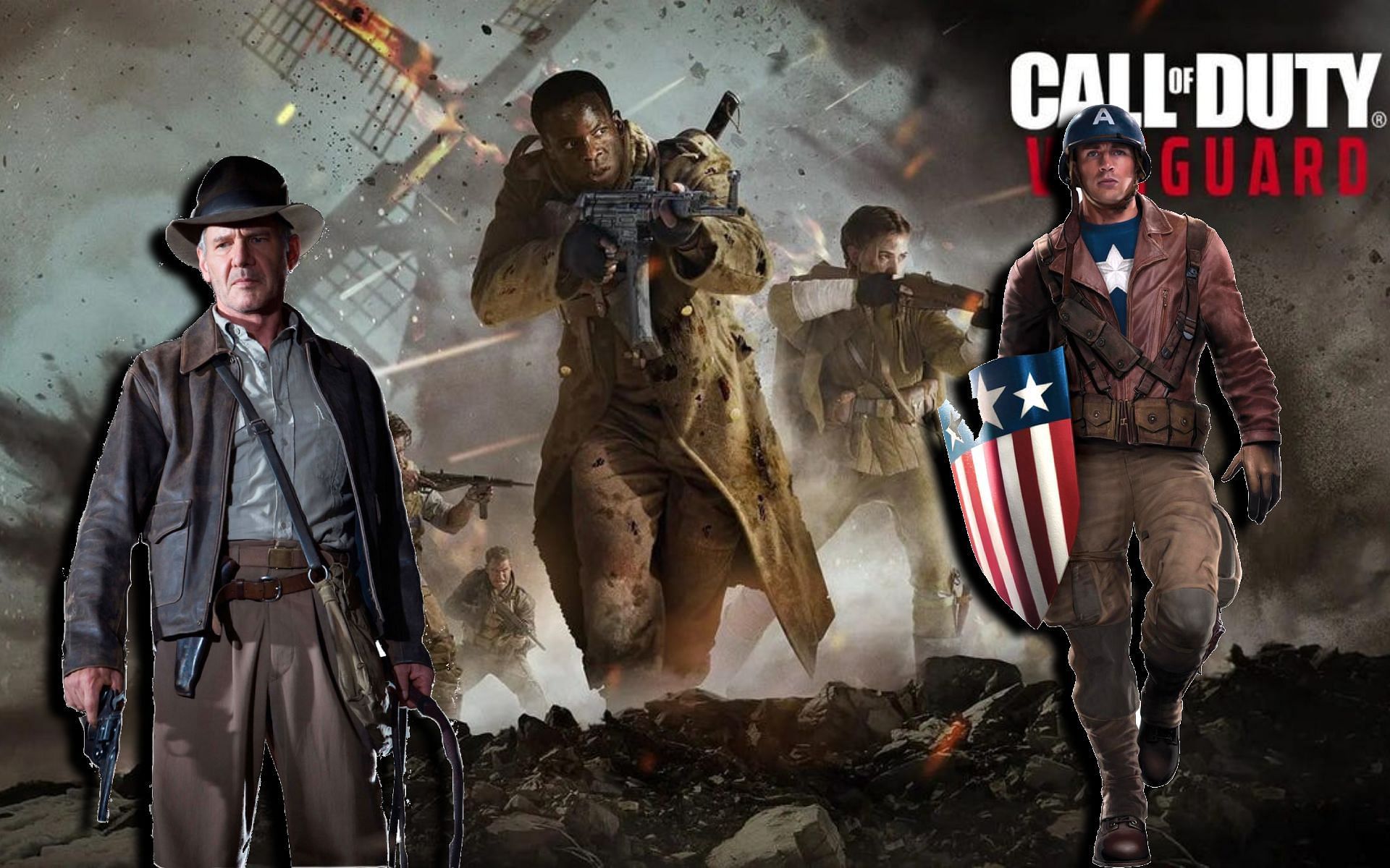 Call of Duty Vanguard might crossover with Captain America and Indiana Jones (Image via Sportskeeda)