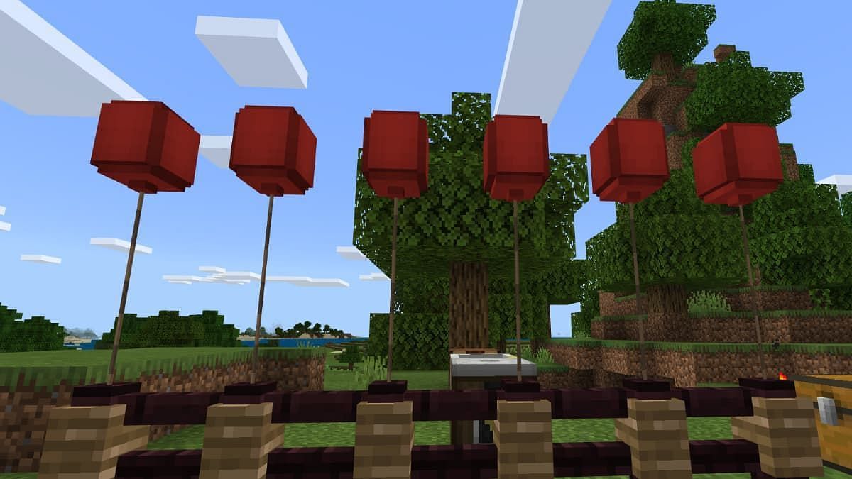 Balloons in Minecraft Education Edition have to have helium to work (Image via Minecraft)