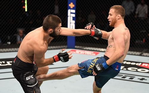 Khabib Nurmagomedov has praised Justin Gaethje for helping him cut weight for a fight back in 2016