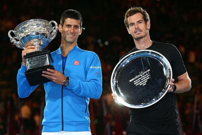 Andy Murray uses example of Novak Djokovic to explain difference between "good and great players", says ability to "adapt and adjust" is key