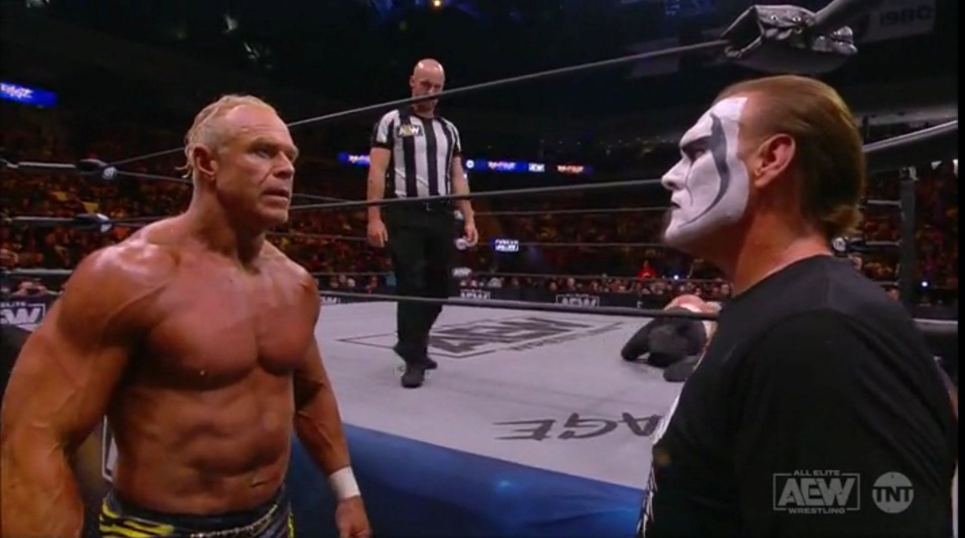 Is Sting gearing up for another match?