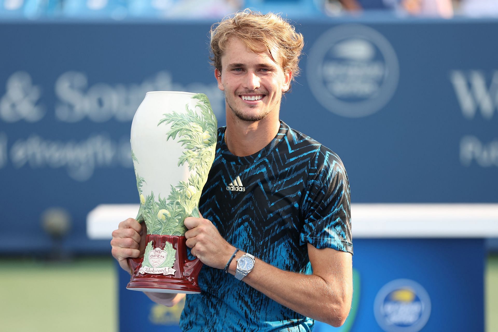 Alexander Zverev at the 2021 Cincinnati Open.