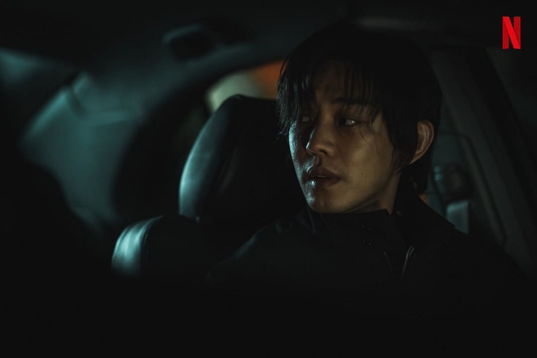 A still of Jung Jin Su in Hellbound (Image via Netflix)