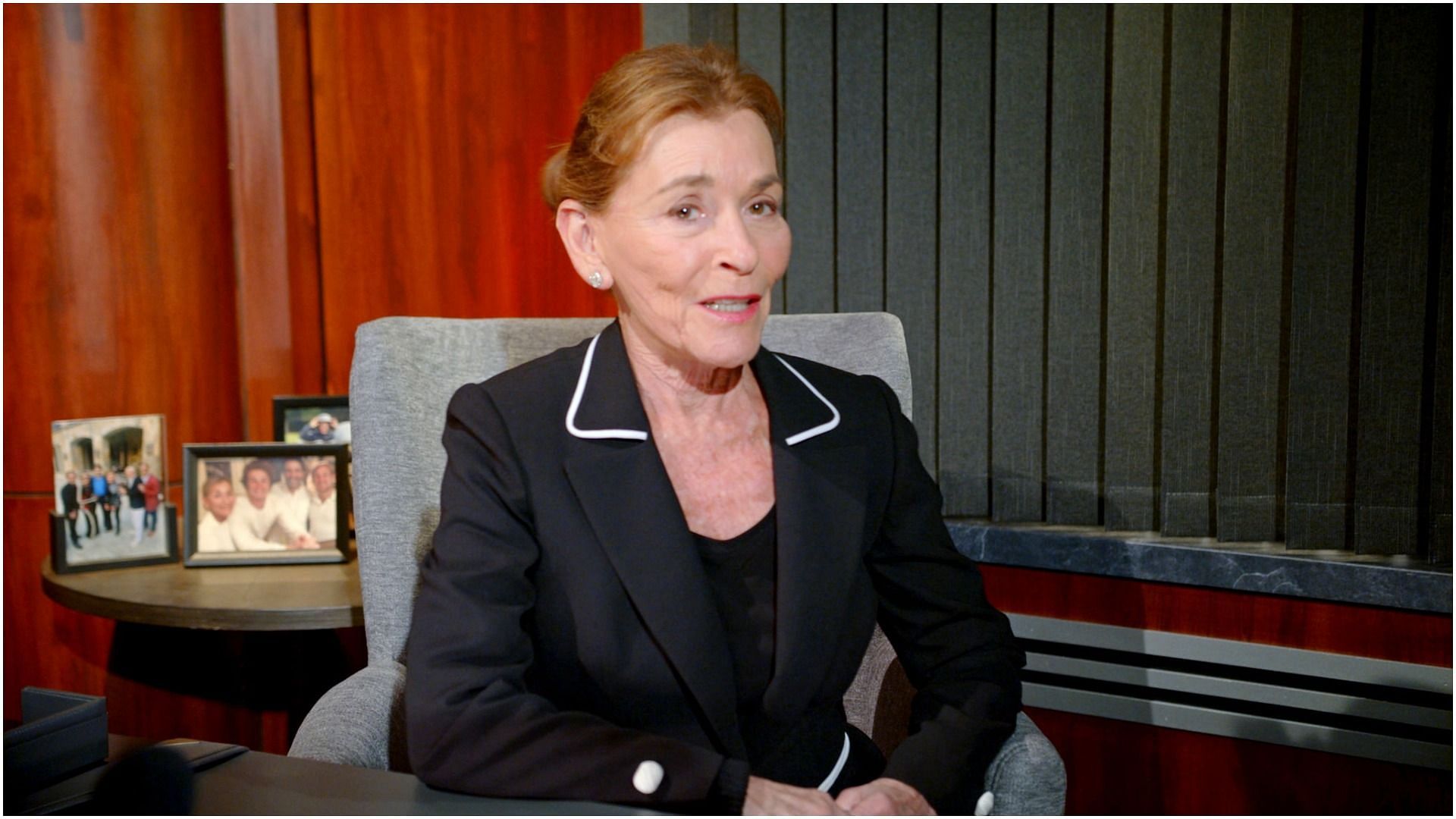 Judge Judy Sheindlin presents the award for Best Interview Feature at the 46th Annual Gracie Awards on October 5, 2021 (Image via Getty Images)