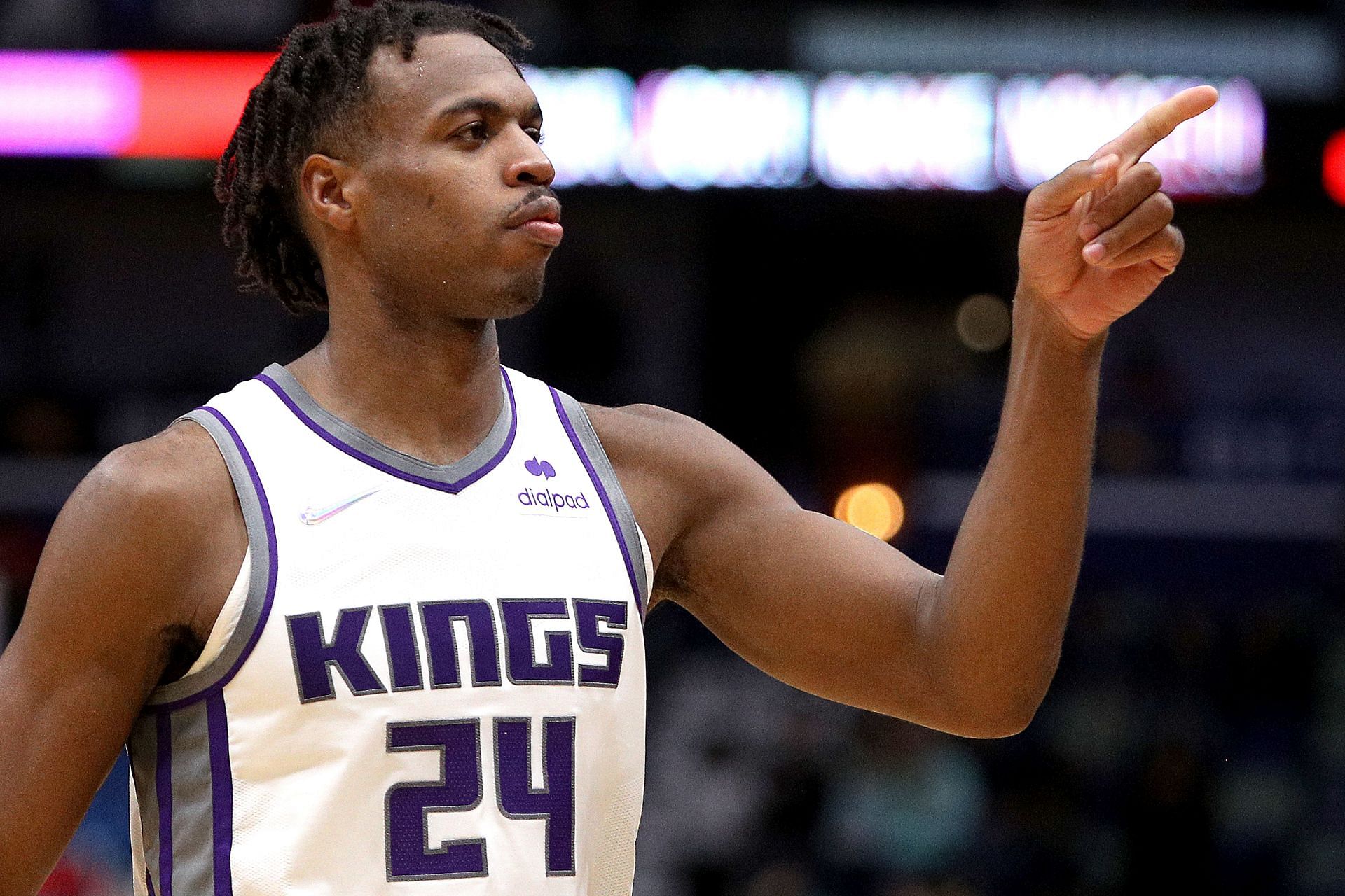 Buddy Hield with the Sacramento Kings