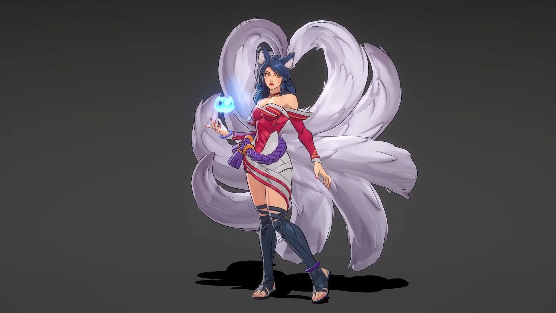 Ahri as showcased in Project L&#039;s developer update (Image via League of Legends)