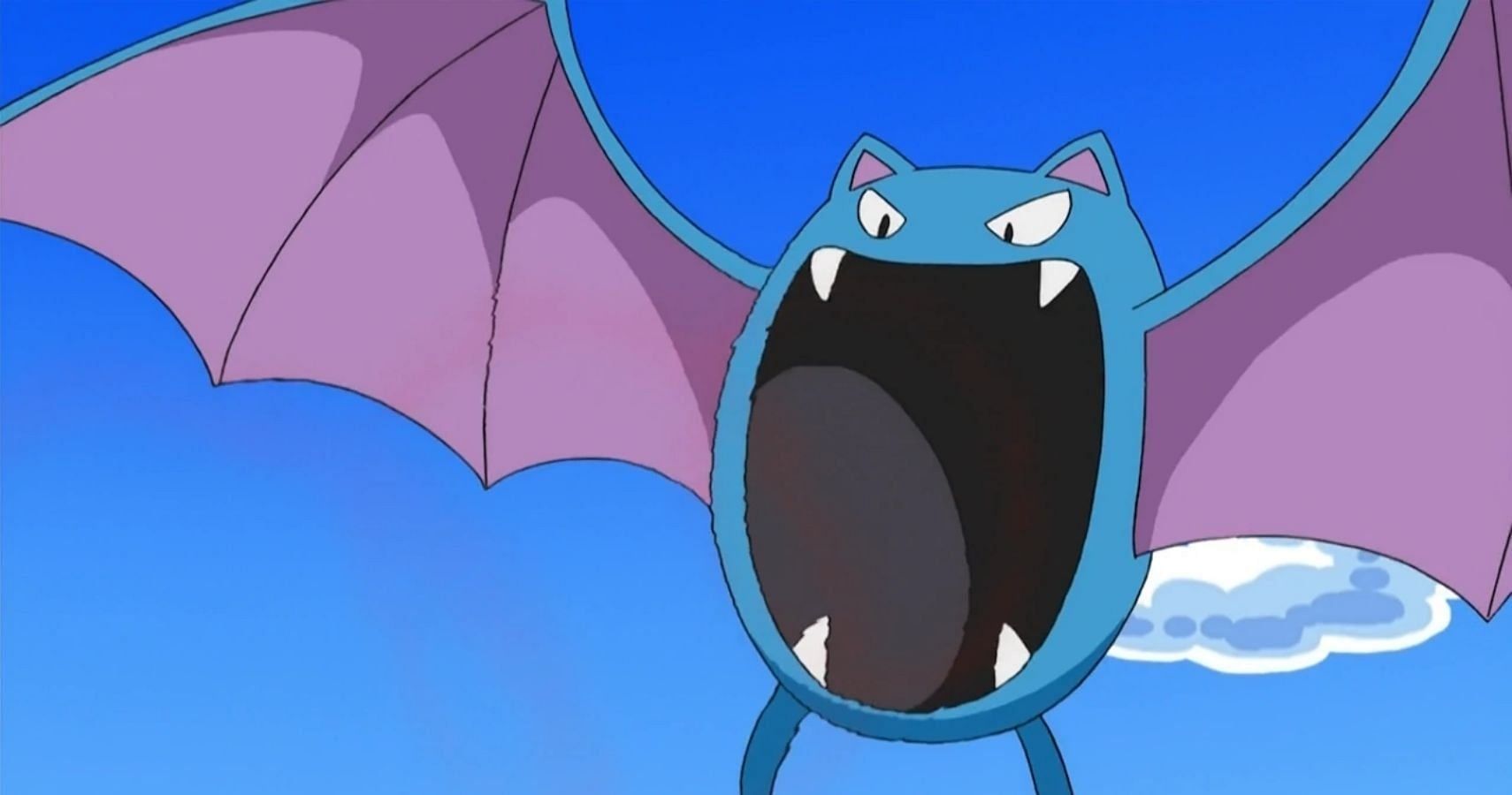 Golbat in the anime. (Image via The Pokemon Company)