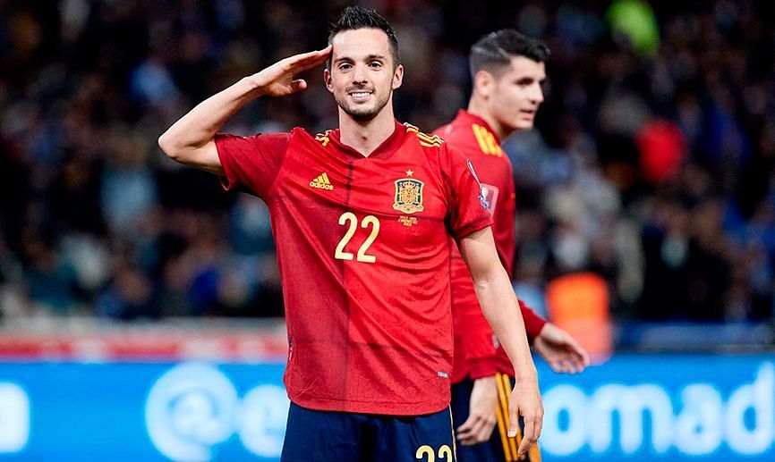 Pablo Sarabia struck the winner for Spain against Greece on Friday.