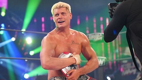 Cody Rhodes was recently spotted at Max Caster's concert