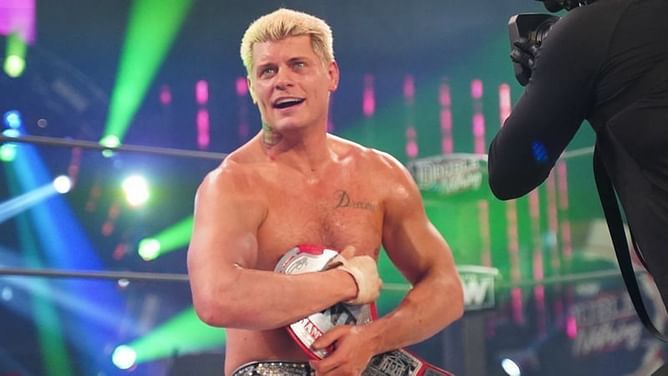 Cody Rhodes spotted at AEW heel's concert