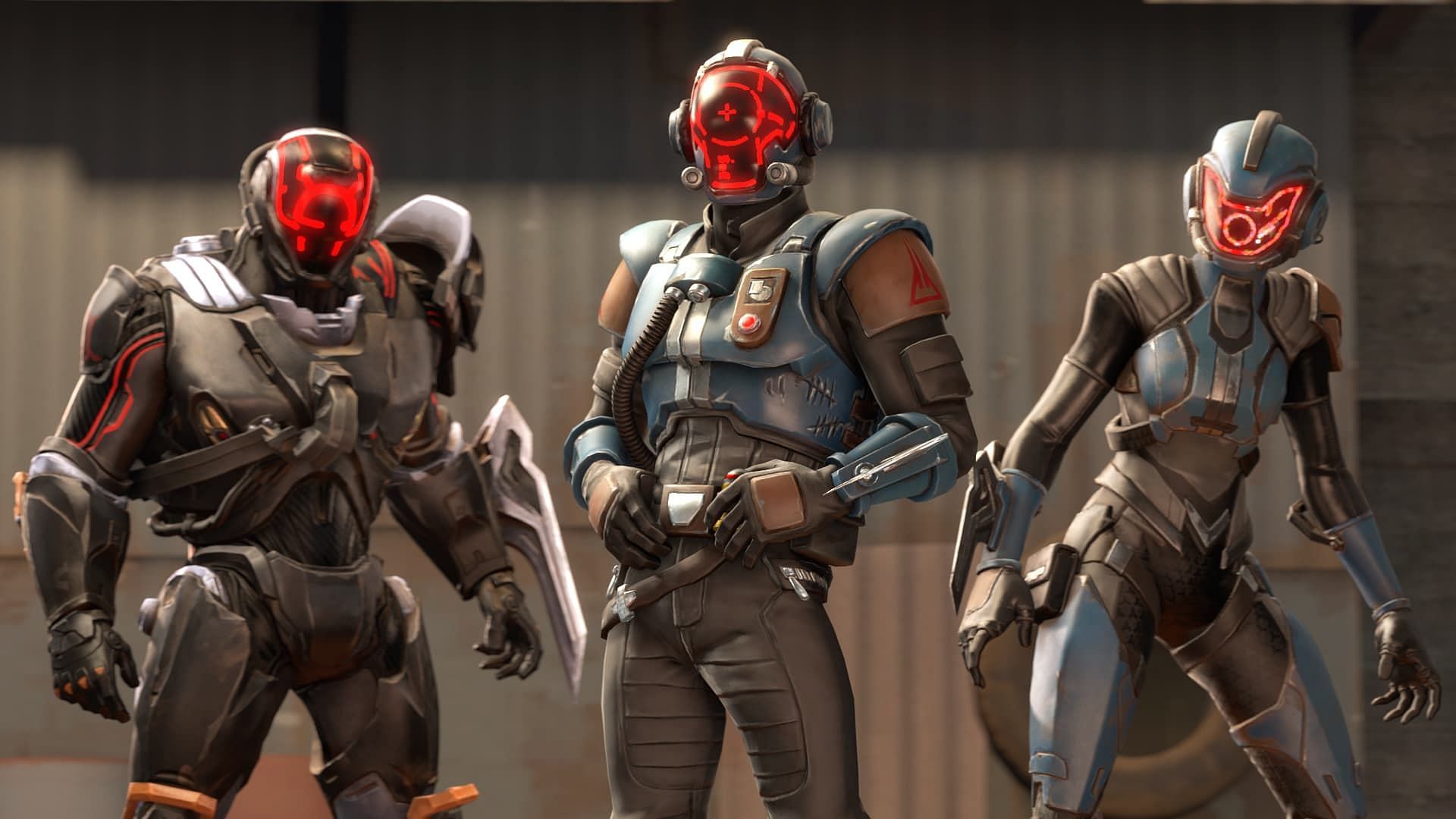 Members of The Seven in Fortnite (Image via Epic Games)