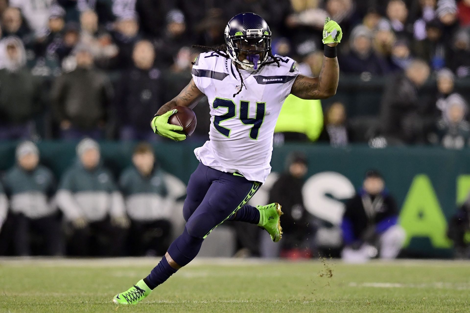 Marshawn Lynch for Seattle Seahawks v Philadelphia Eagles