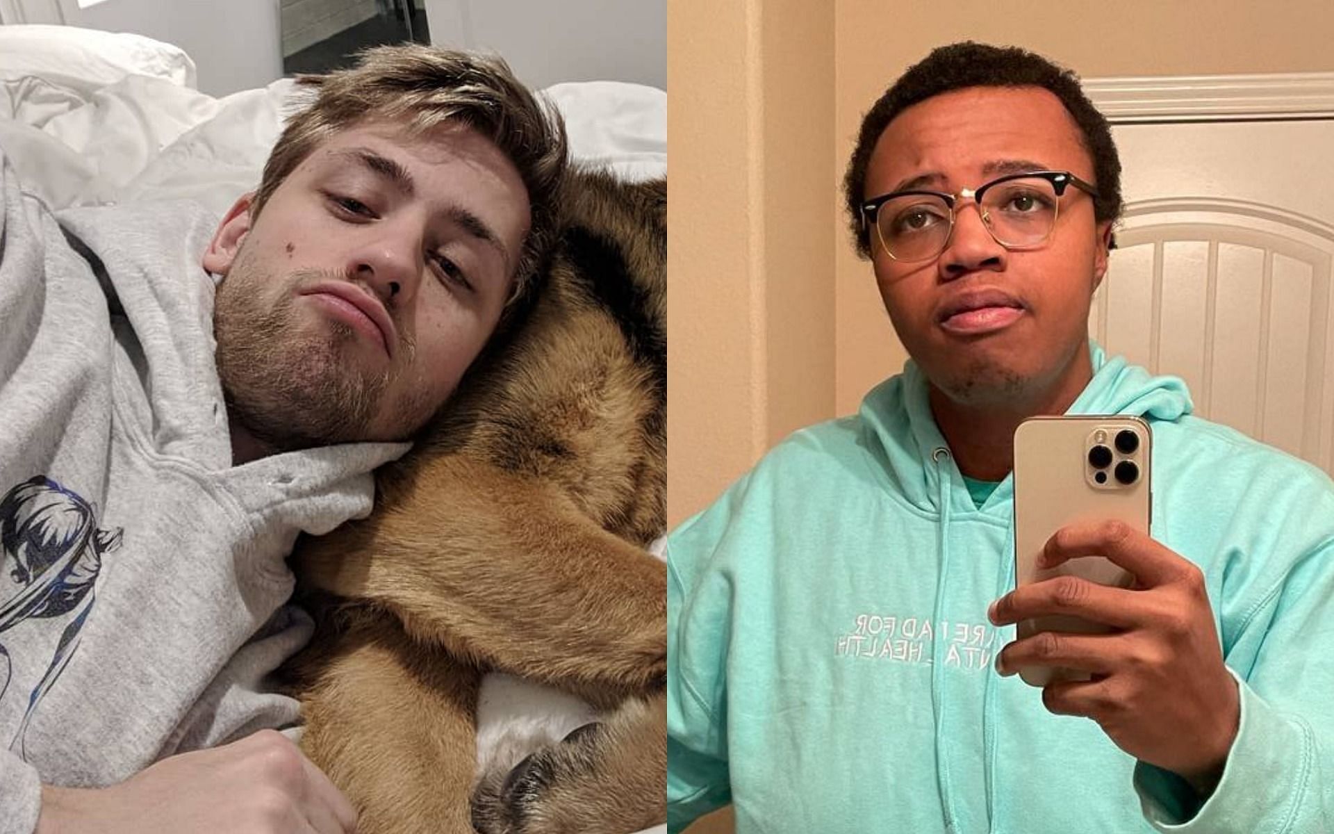 Russel tricks Sodapoppin several times (Images via Instagram/sodapoppintv/twitchrussel)
