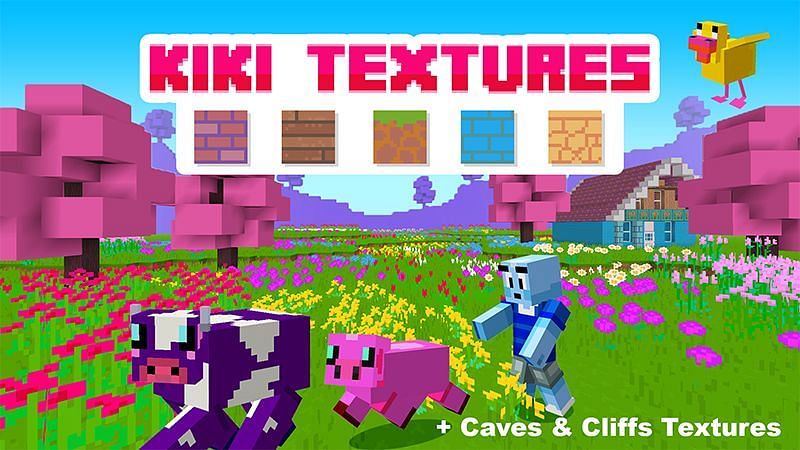 The Kiki&#039;s textures texture pack (Image via Minecraft)