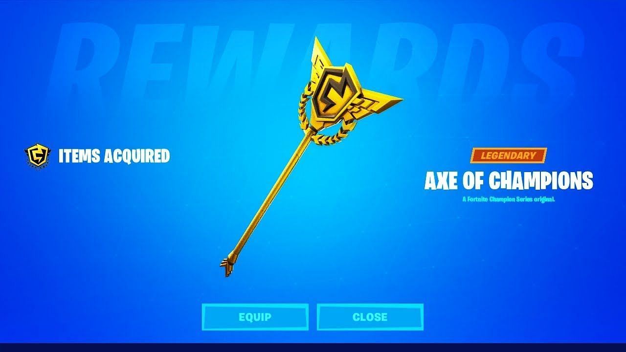 Axe of the Champions was free for a limited time (Image via Sportskeeda)