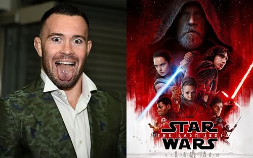 Colby Covington spoils Star Wars: The Last Jedi [Photos via @colbycovmma on IG and starwars.com]