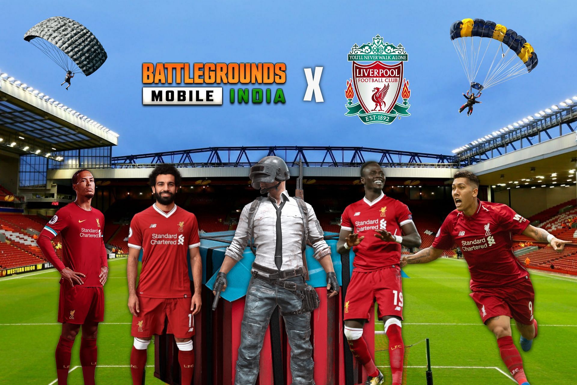 Krafton is coming up with an exciting BGMI X Liverpool collaboration (Image via Sportskeeda)