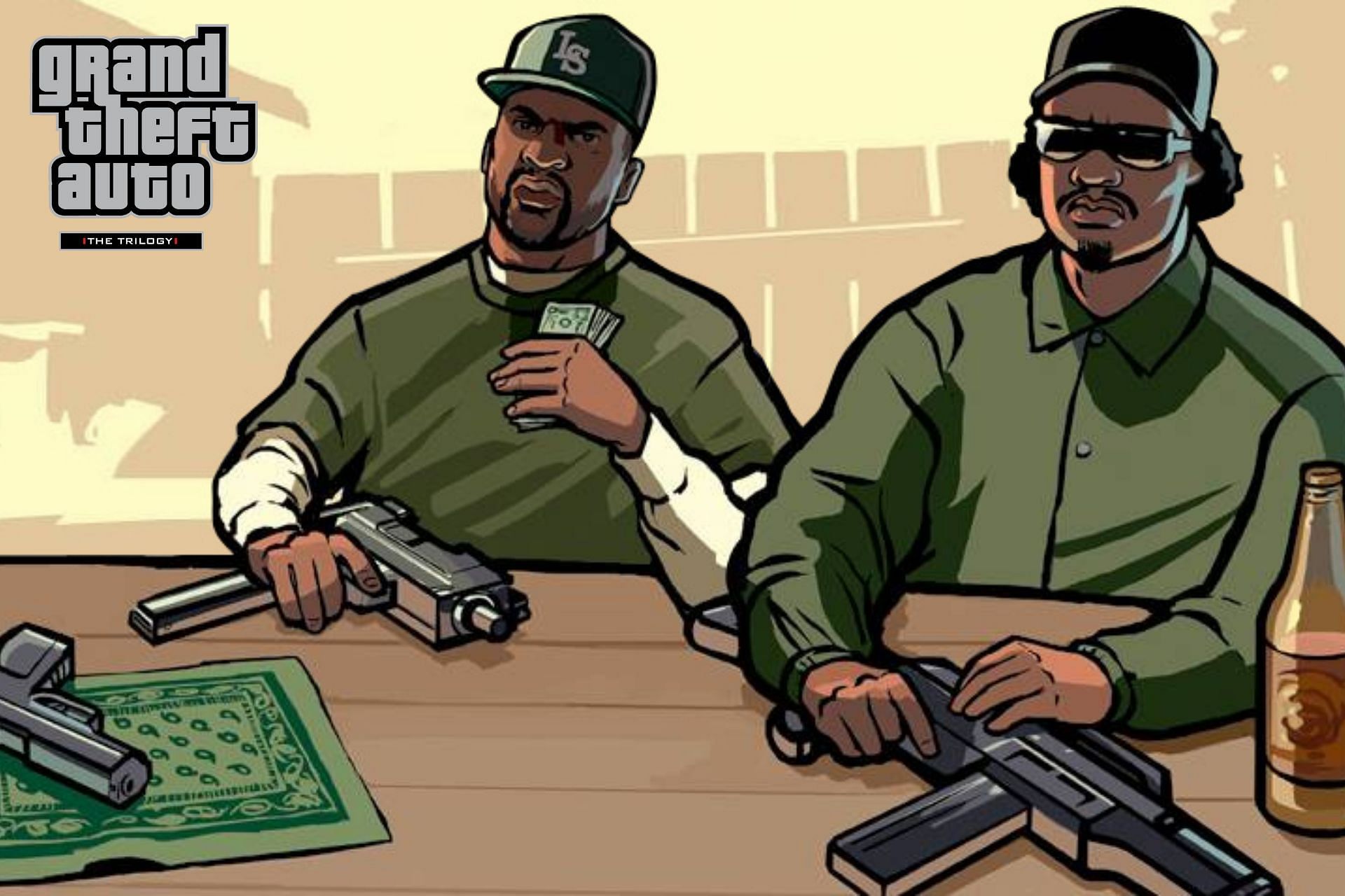 Guns from the ghetto (Image via Sportskeeda)