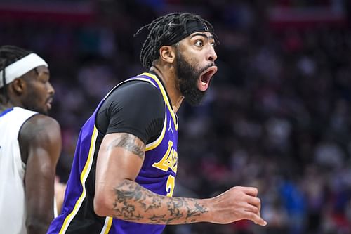 The LA Lakers' Anthony Davis has expressed surprise over LeBron James' one-game suspension