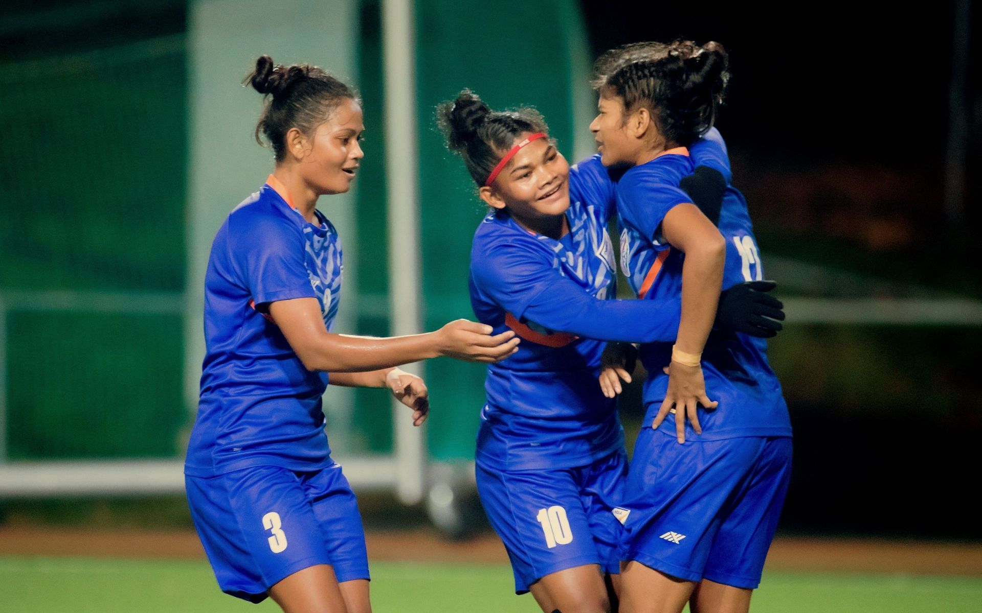 Indian Women&#039;s Football Team players - Image Courtesy: Indian Football Twitter