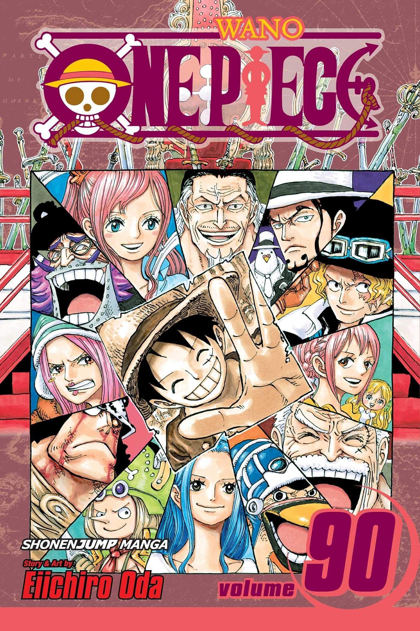 The cover art for One Piece Volume 90 (Image via Shueisha)