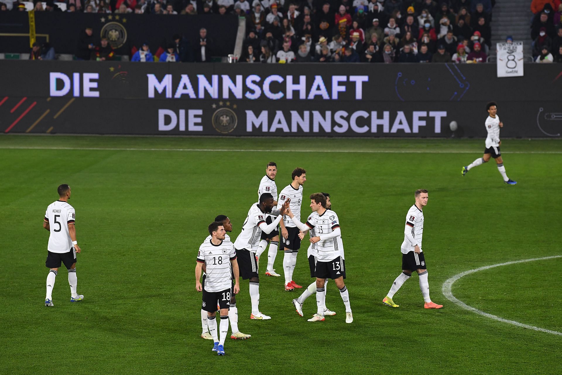 Germany - the first European team to qualify for the 2022 FIFA World Cup.