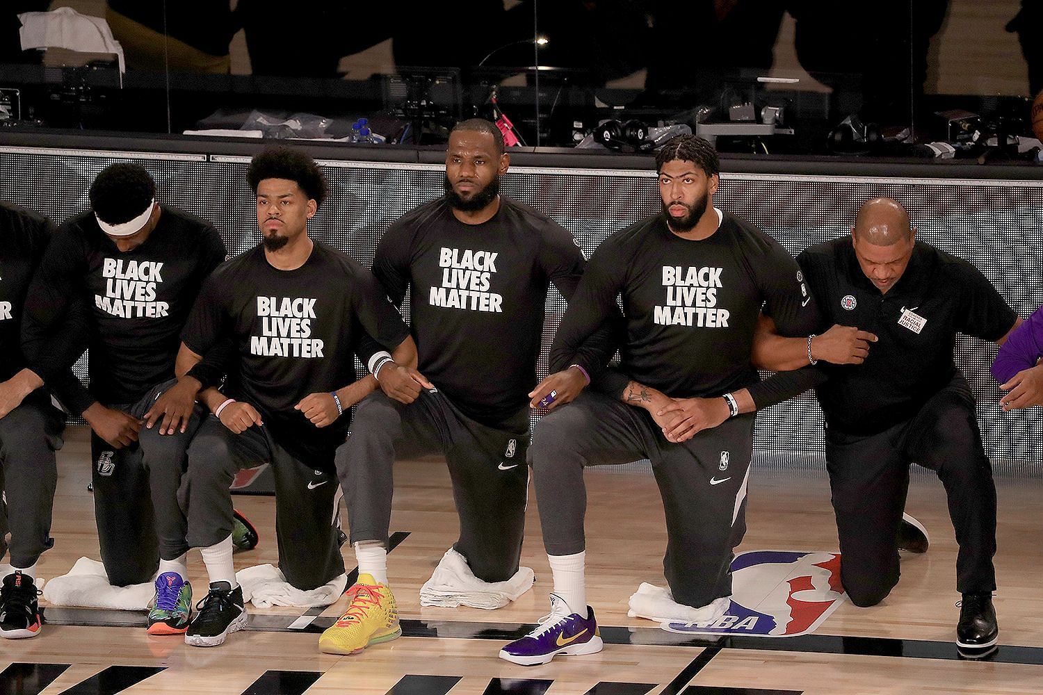 The Black Lives Matter movement is very much alive in the NBA. [Photo: People.com]