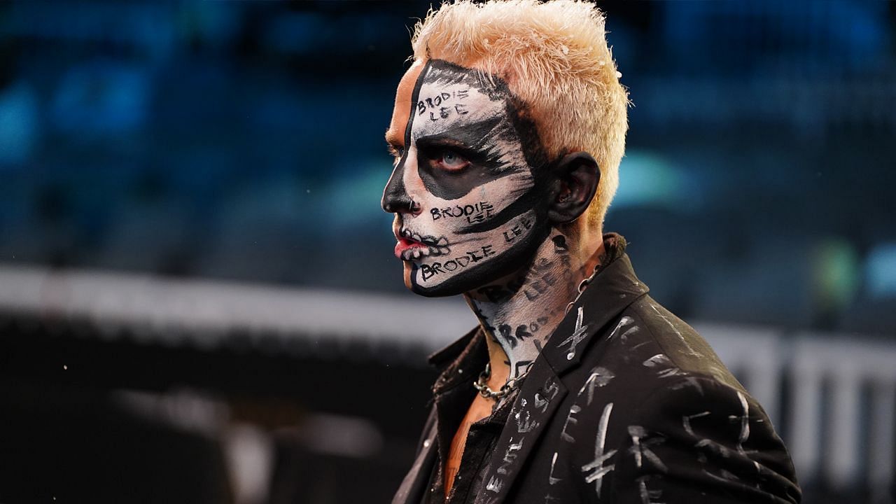 Darby Allin on an episode of AEW