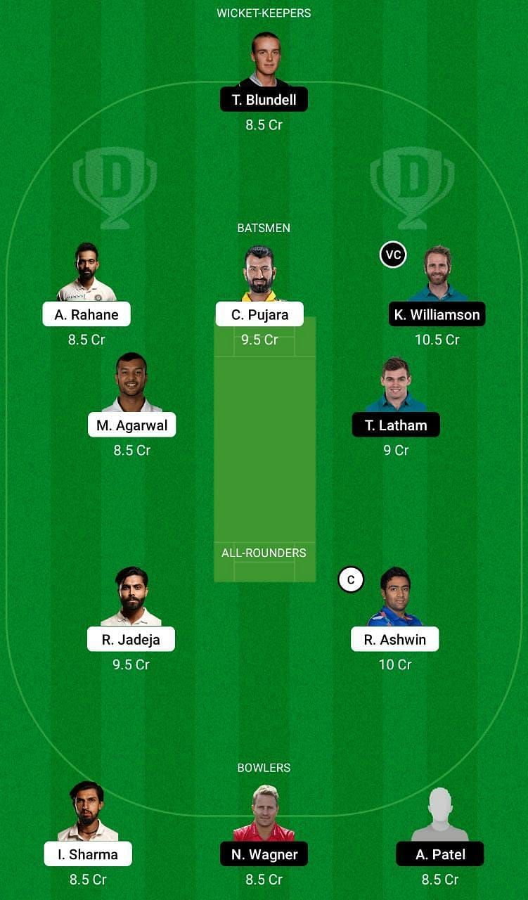 IND vs NZ Dream11 Fantasy Tip #1