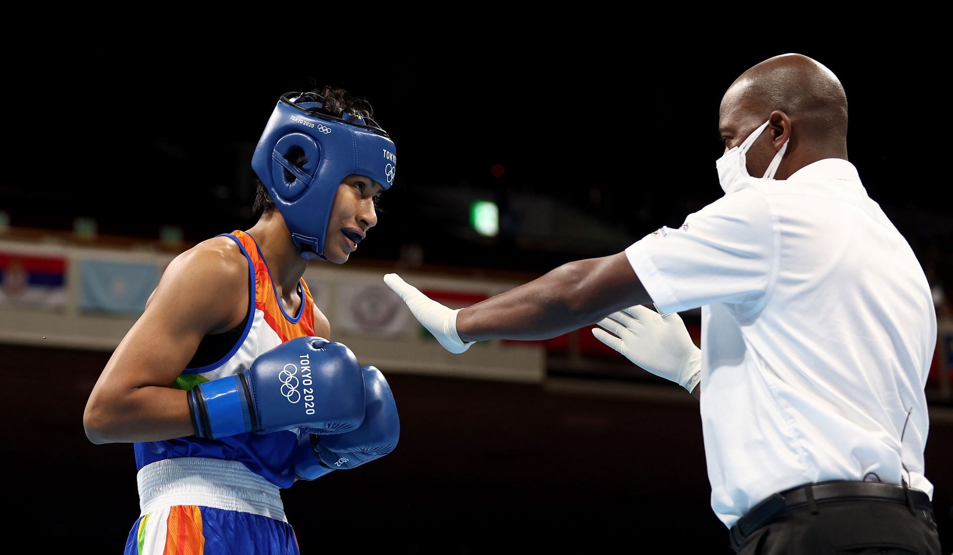 Olympic bronze-medallist Lovlina Borgohain has been given direct selection in the 70 kg category. (PC: Getty Images)