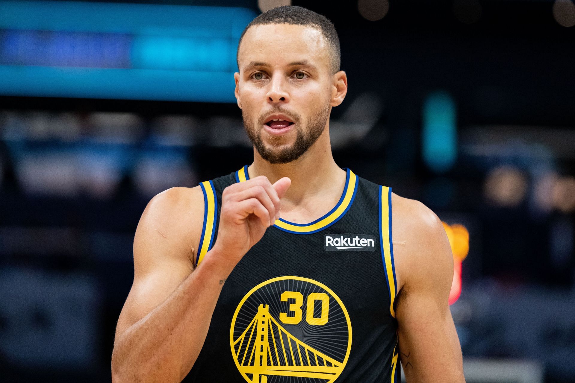 Stephen Curry #30 of the Golden State Warriors.