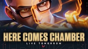 What time does Chamber come to Valorant 3.10 update today
