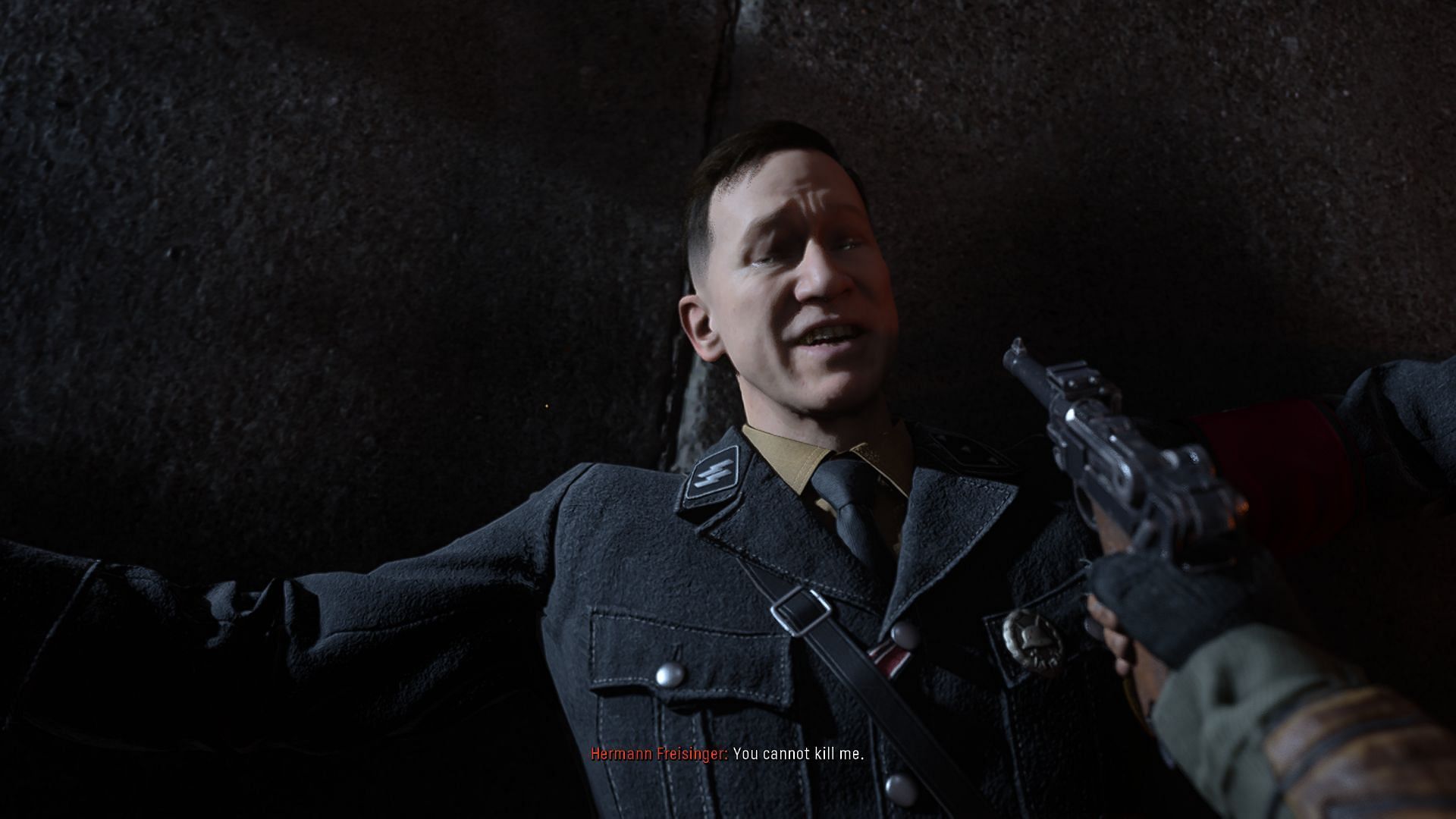 Freisinger meeting his end (Image via Sledgehammer Games/Call of Duty: Vanguard)