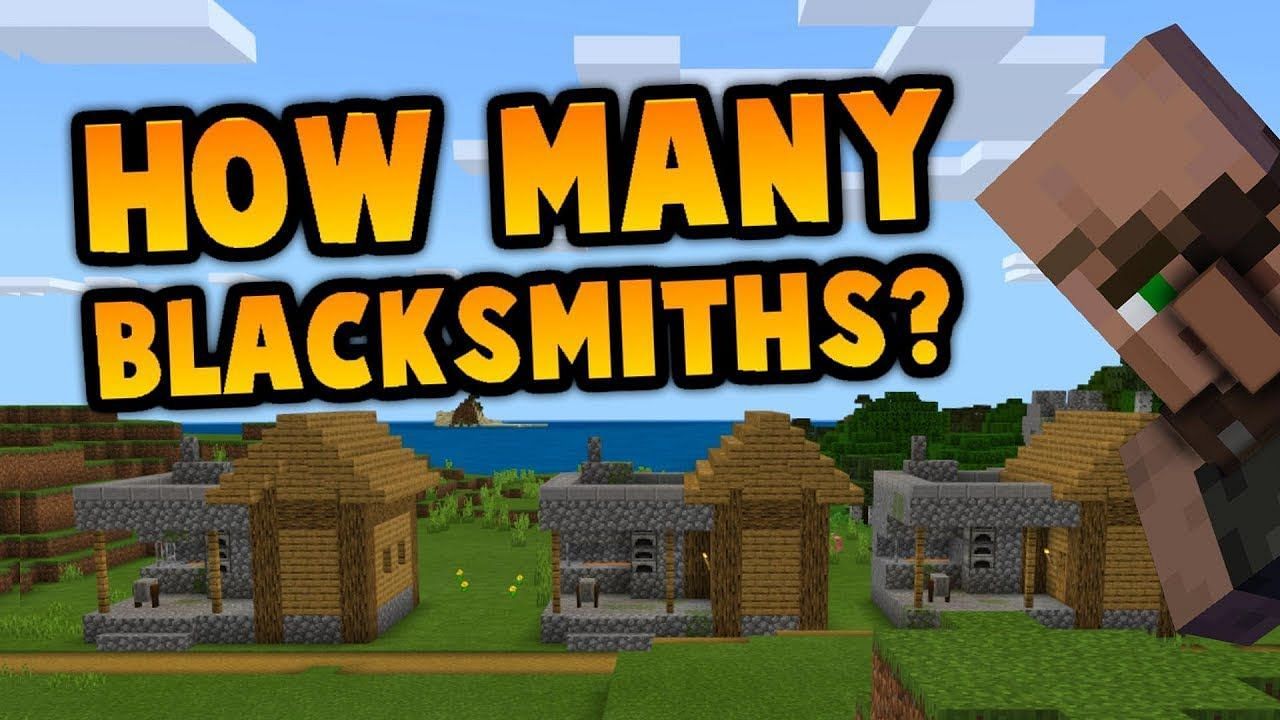 Blacksmiths are one of the best types of villagers (Image via ibxtoycat on YouTube)