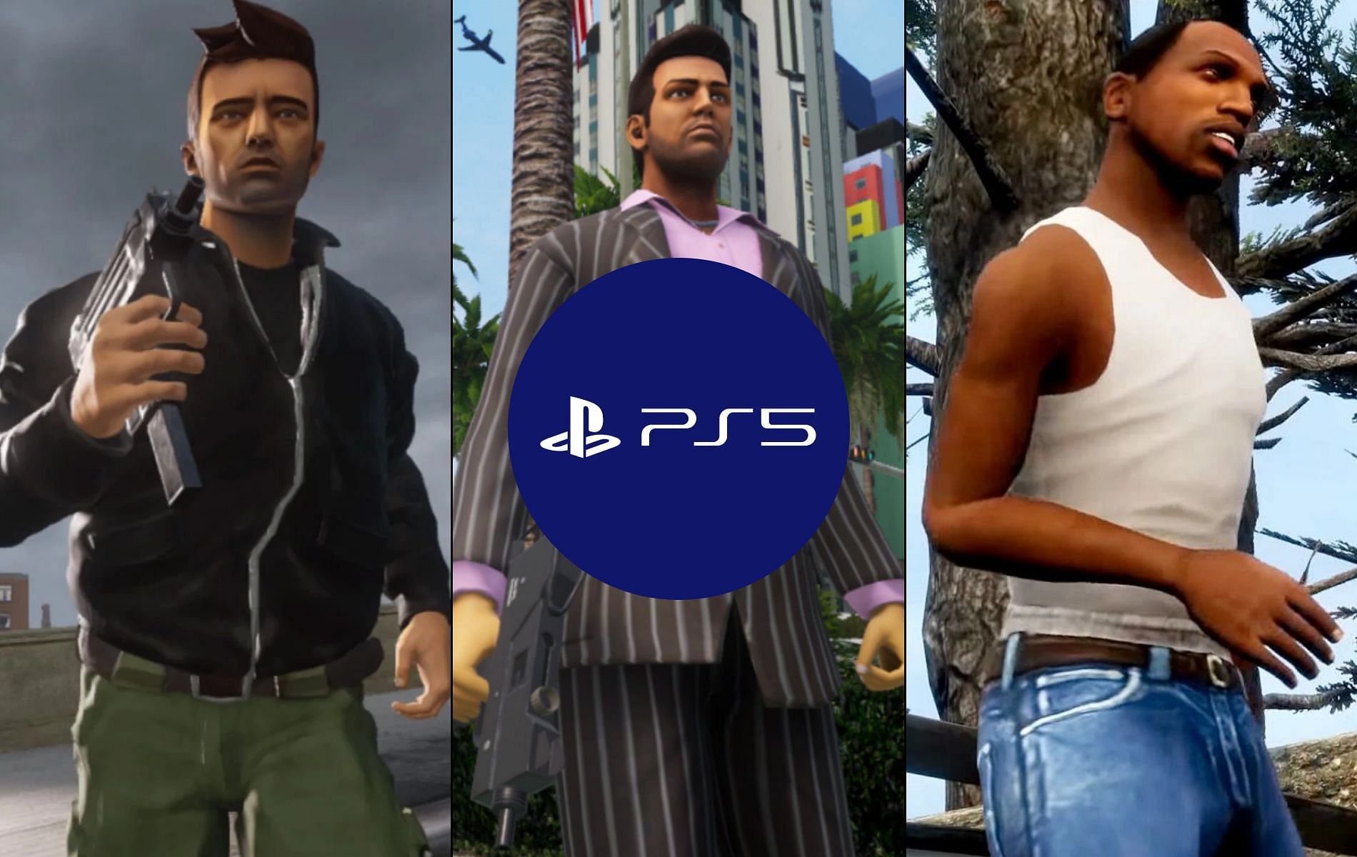 GTA 3, Vice City & San Andreas Remastered For Switch, PS5, Xbox