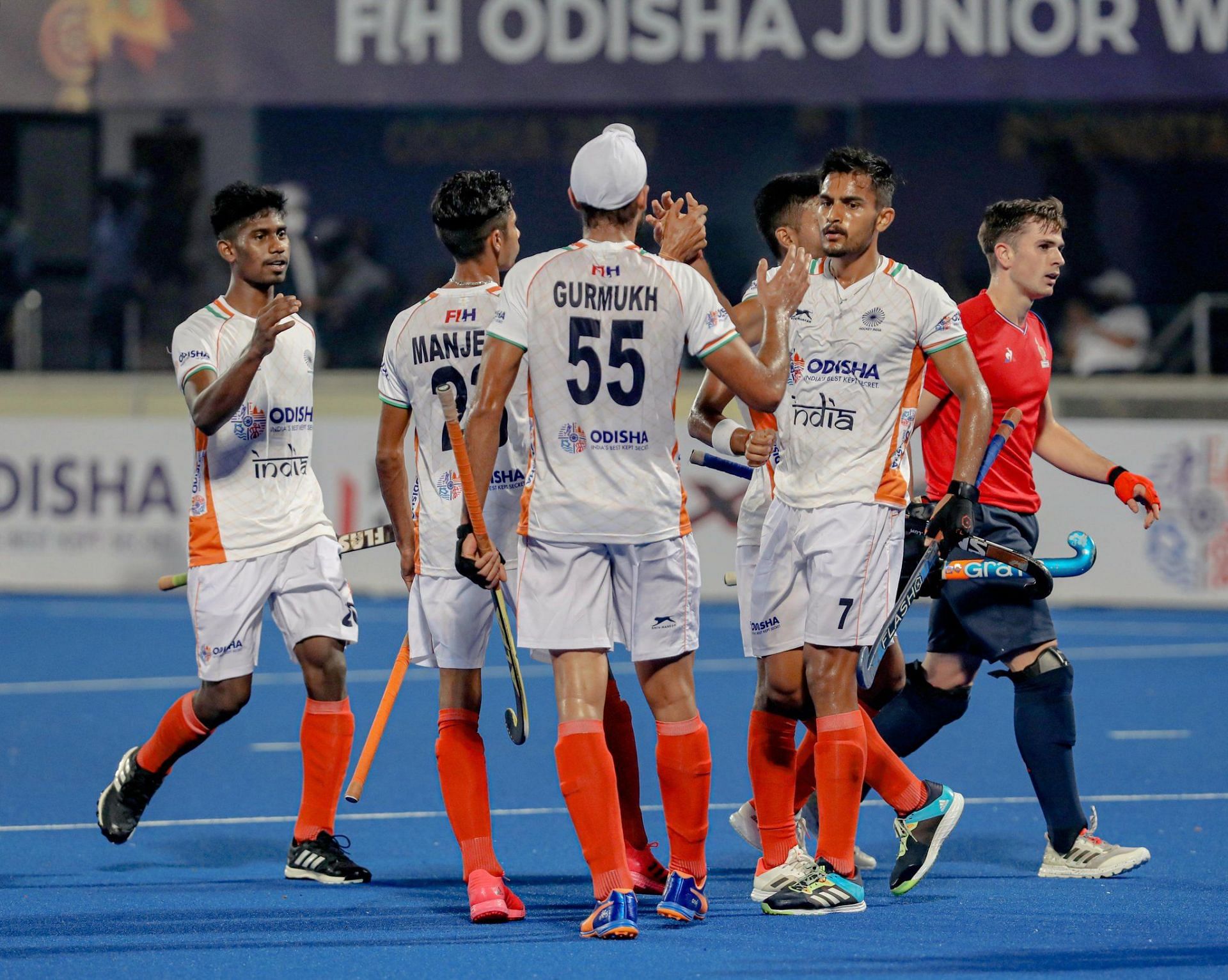 India Junior Hockey Men&#039;s Team - Image: Hockey India Twitter