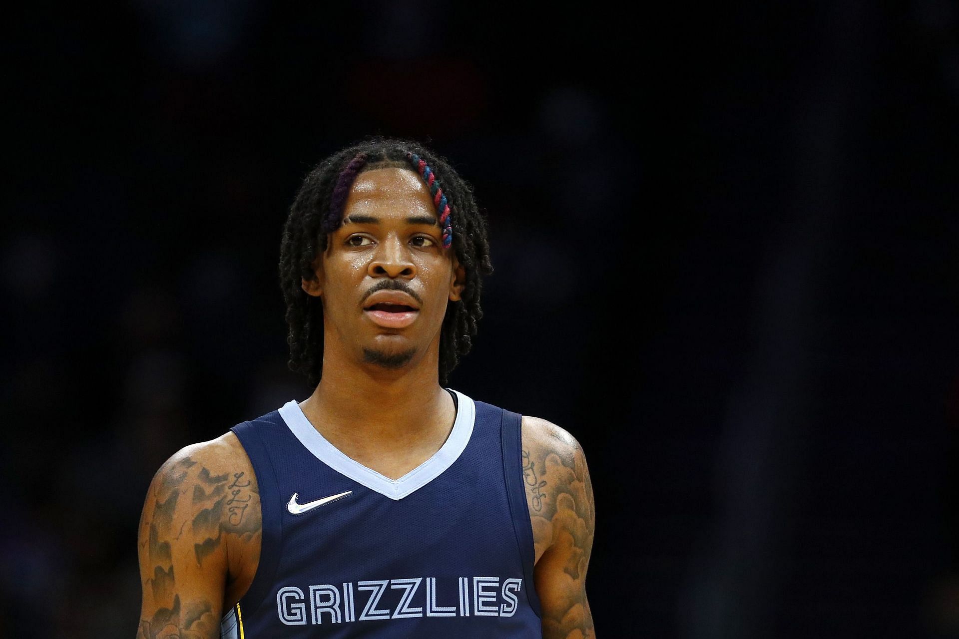 Ja Morant of the Memphis Grizzlies.