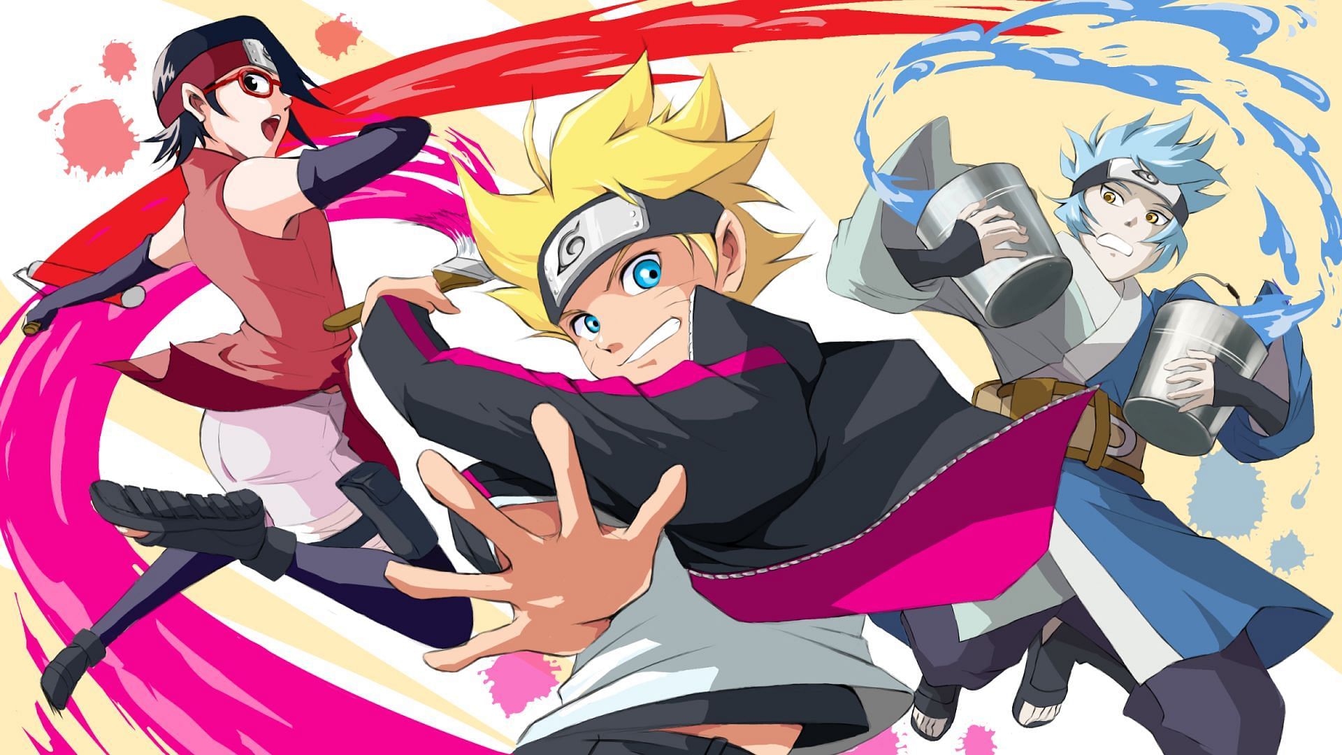 Team seven of the Boruto series (Image via wallpaperacess.com)